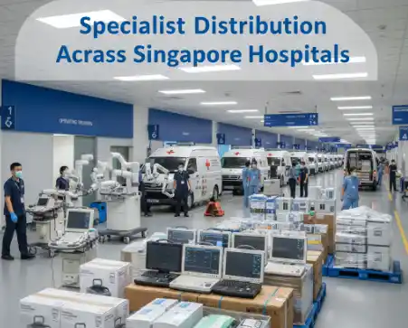 Specialist Distribution Across Singapore