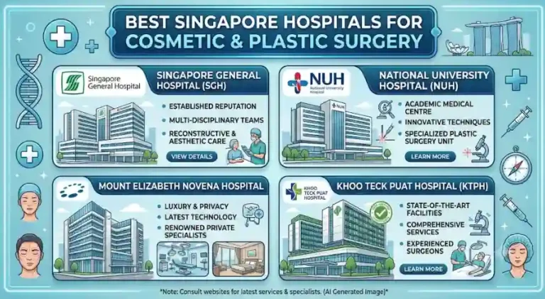 Best Singapore Hospitals for Cosmetic and Plastic Surgery