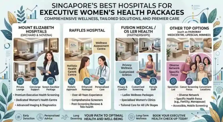 Best Singapore Hospitals for Executive Women’s Health Packages