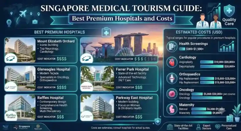 Singapore Medical Tourism Guide: Best Premium Hospitals and Costs