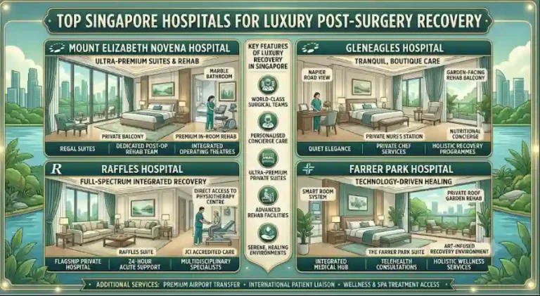 Top Singapore Hospitals for Luxury Post-Surgery Recovery