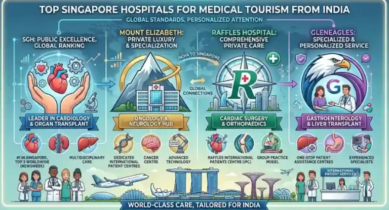Top Singapore Hospitals for Medical Tourism from India