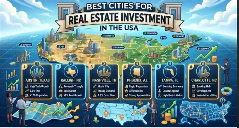 Best Cities for Real Estate Investment in the USA