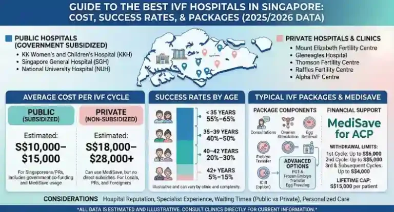 Best IVF Hospitals in Singapore: Cost ,Success Rates & Packages