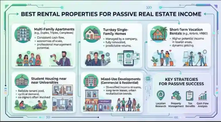 Best Rental Properties for Passive Real Estate Income