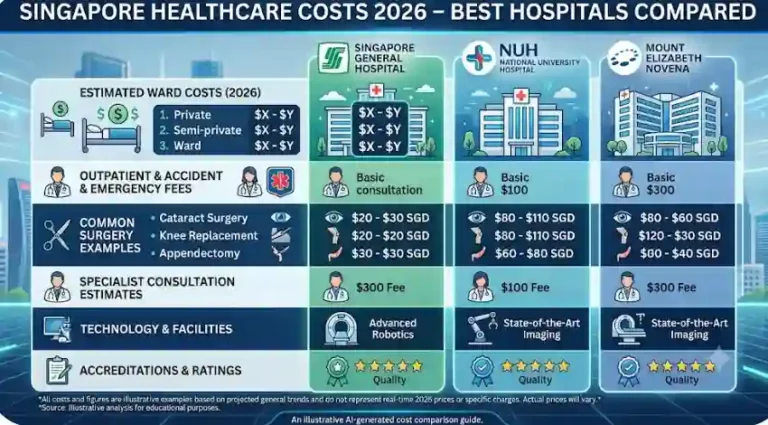 Singapore Healthcare Costs 2026 – Best Hospitals Compared