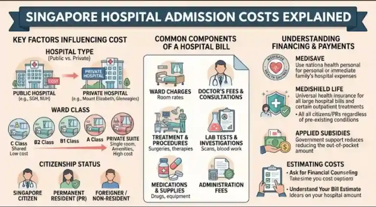Singapore Hospital Admission Costs Explained