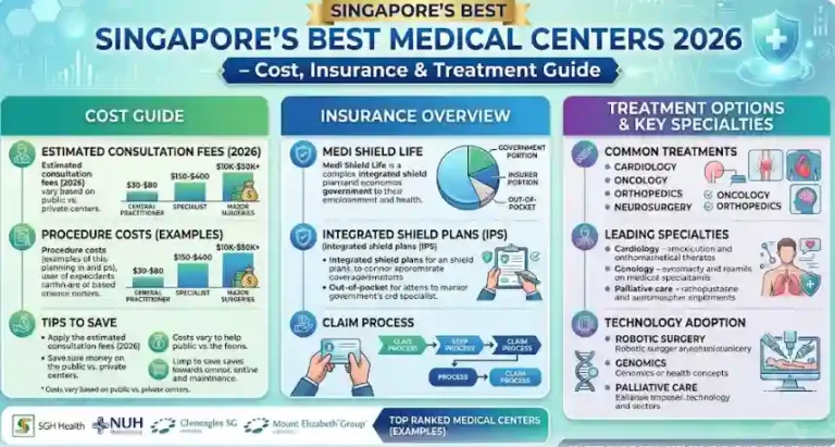 Singapore’s Best Medical Centers 2026 – Cost, Insurance & Treatment Guide