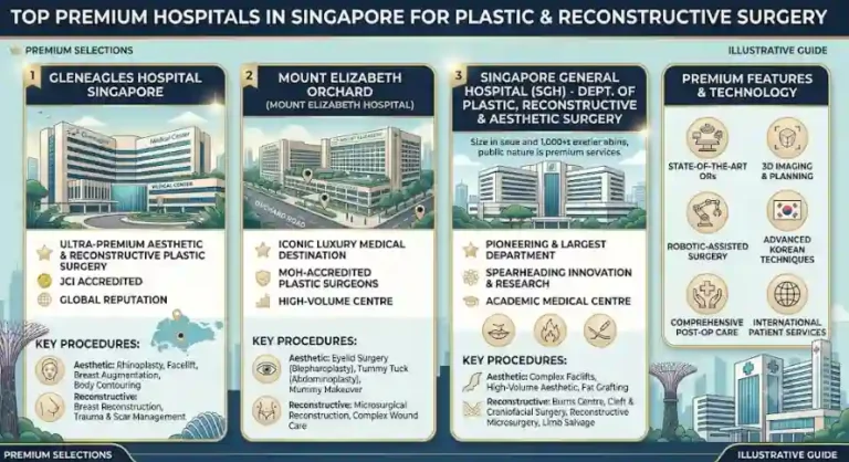 Top Premium Hospitals in Singapore for Plastic and Reconstructive Surgery