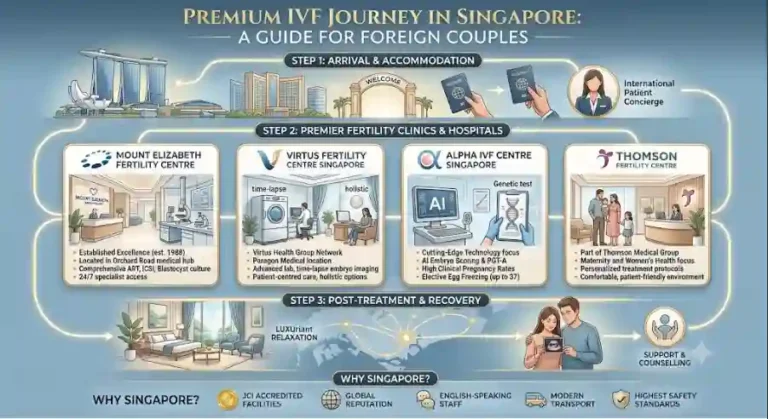 Top Premium IVF Clinics and Hospitals in Singapore for Foreign Couples
