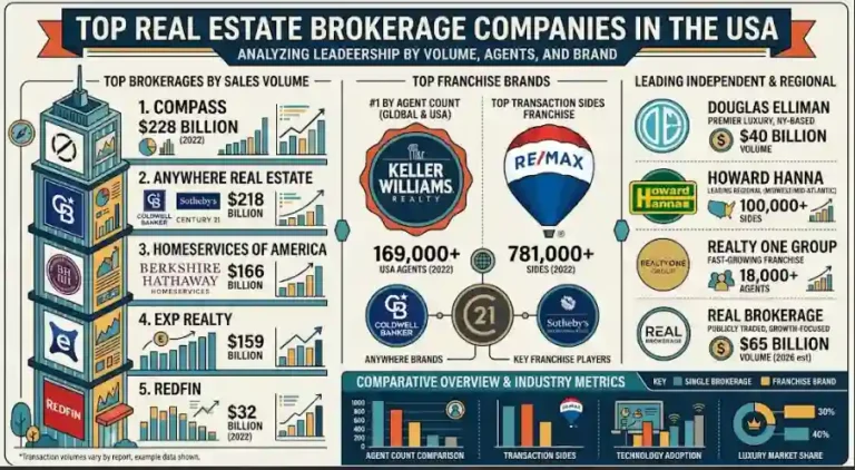 Top Real Estate Brokerage Companies in the USA
