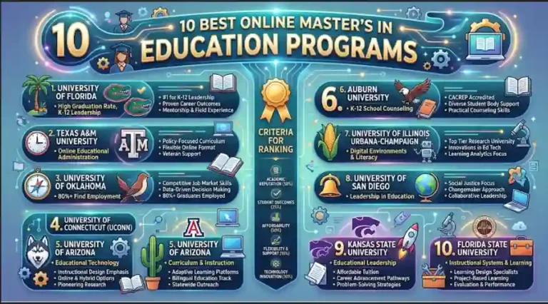 10 Best Online Master’s in Education Programs
